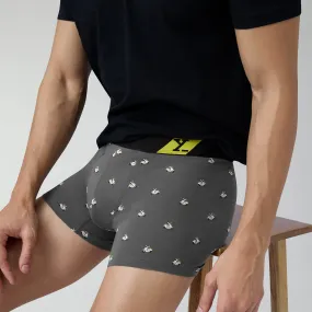 Splash Cotton Stretch Trunks Vespa Grey