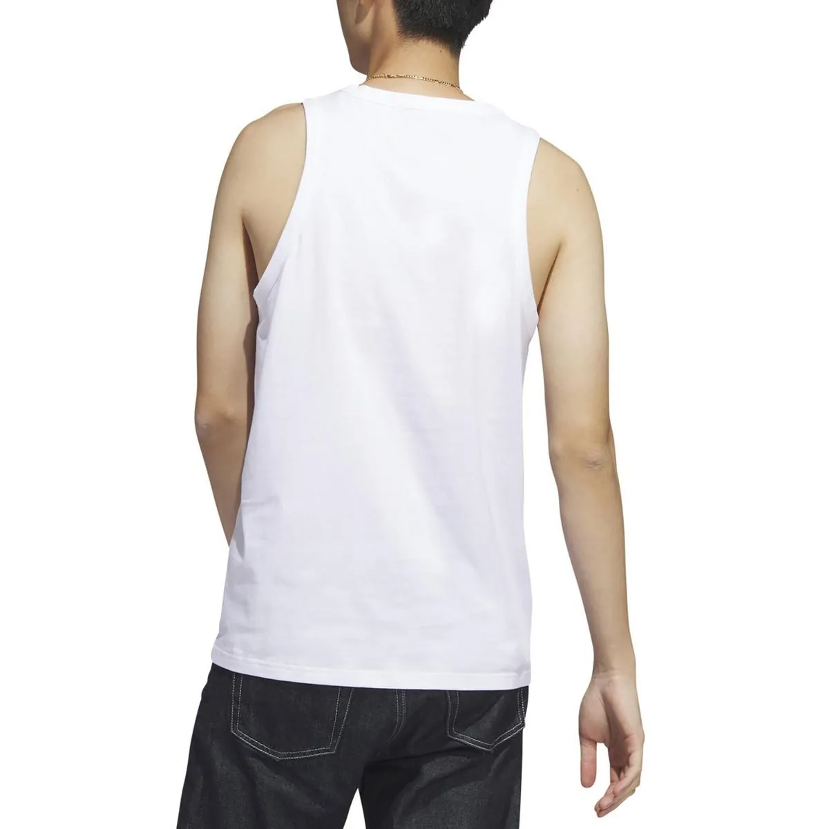 Adidas Mens Scoop Neck Sleeveless Tank Top