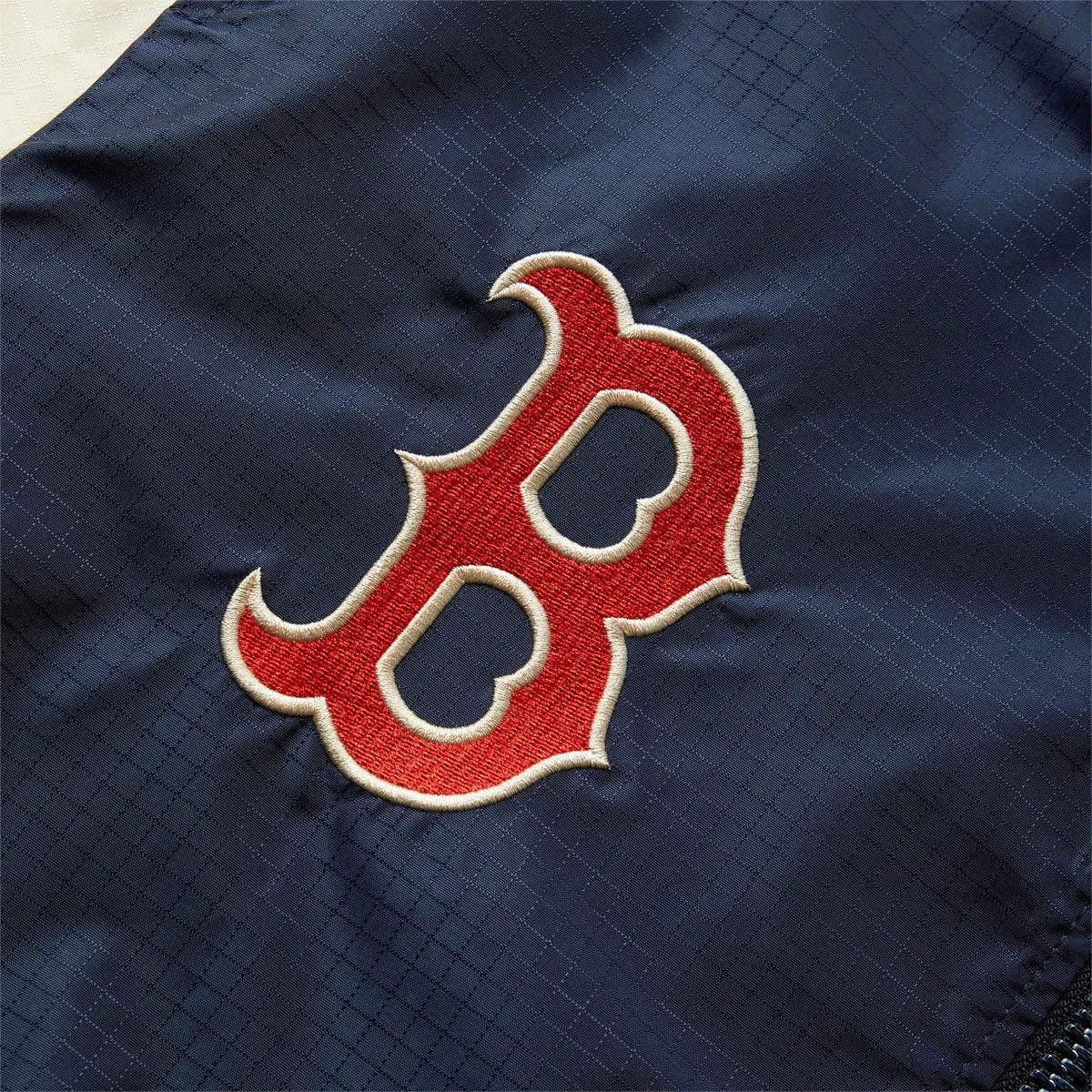 ALPHA INDUSTRIES RED SOX BOMBER JACKET