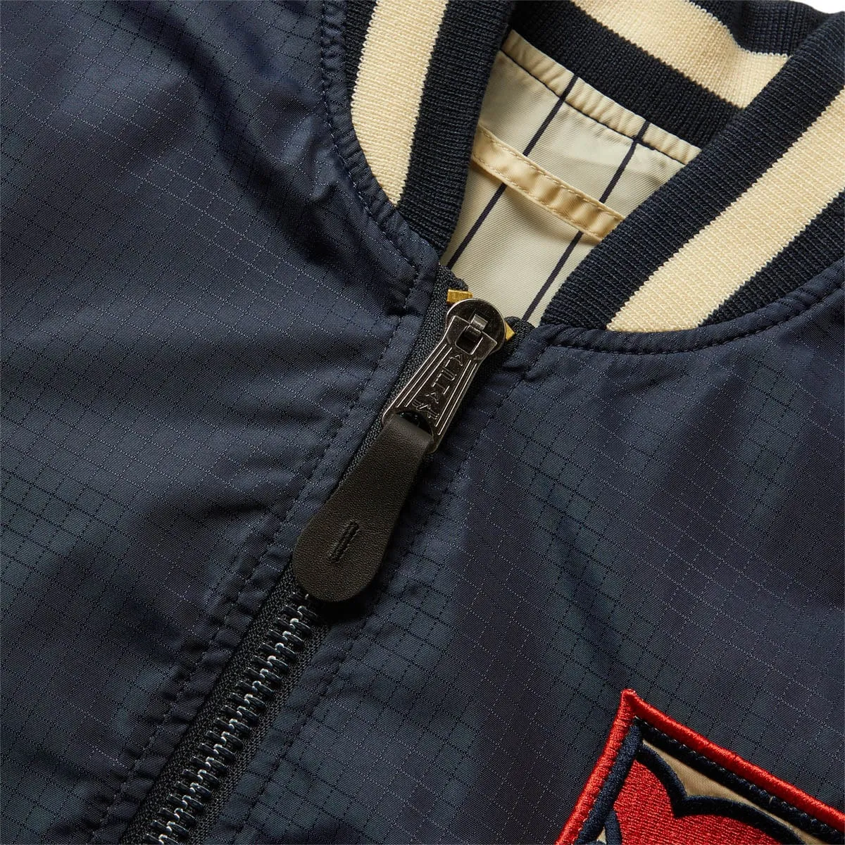 ALPHA INDUSTRIES RED SOX BOMBER JACKET