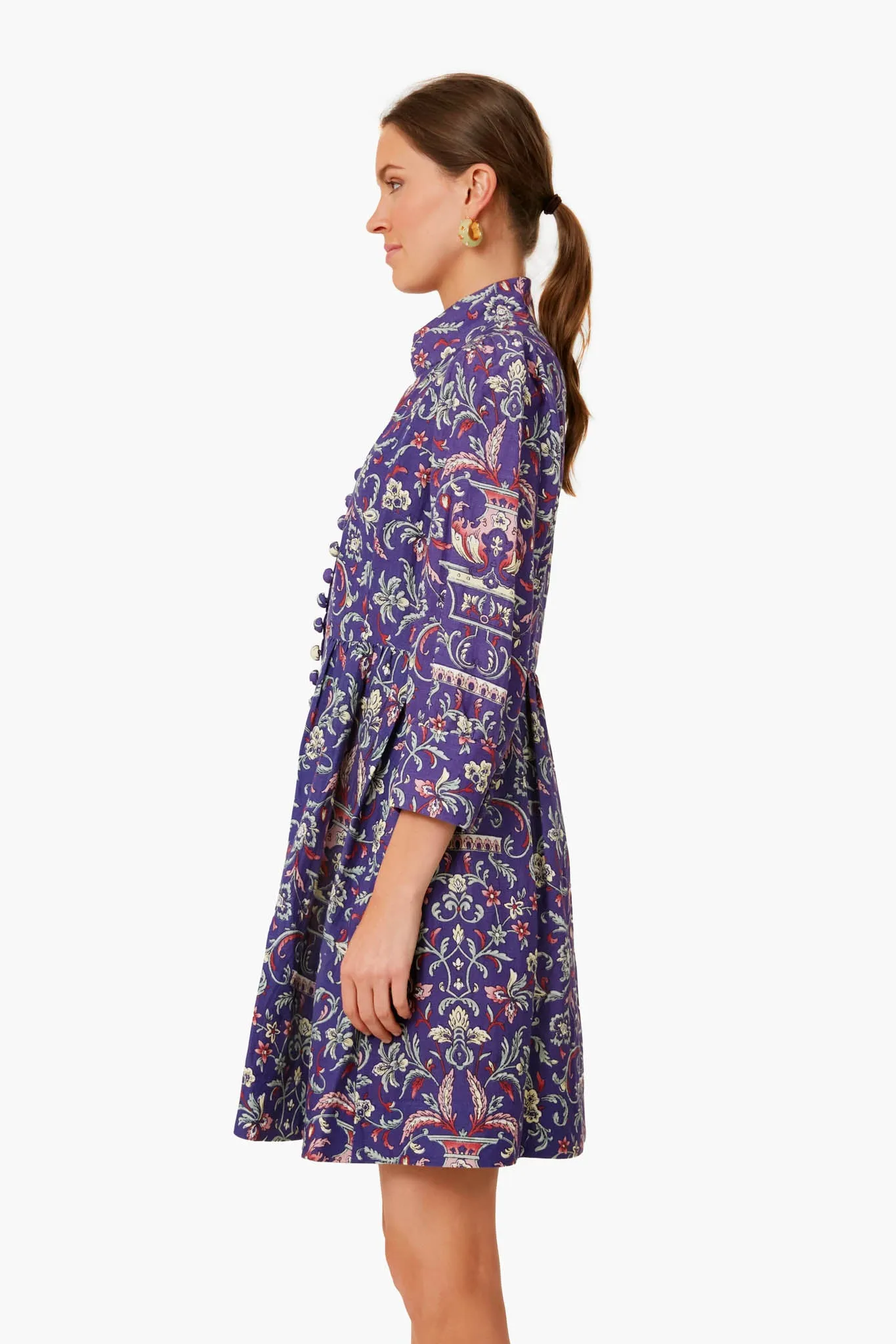 Avignon Aubergine Eliana Dress