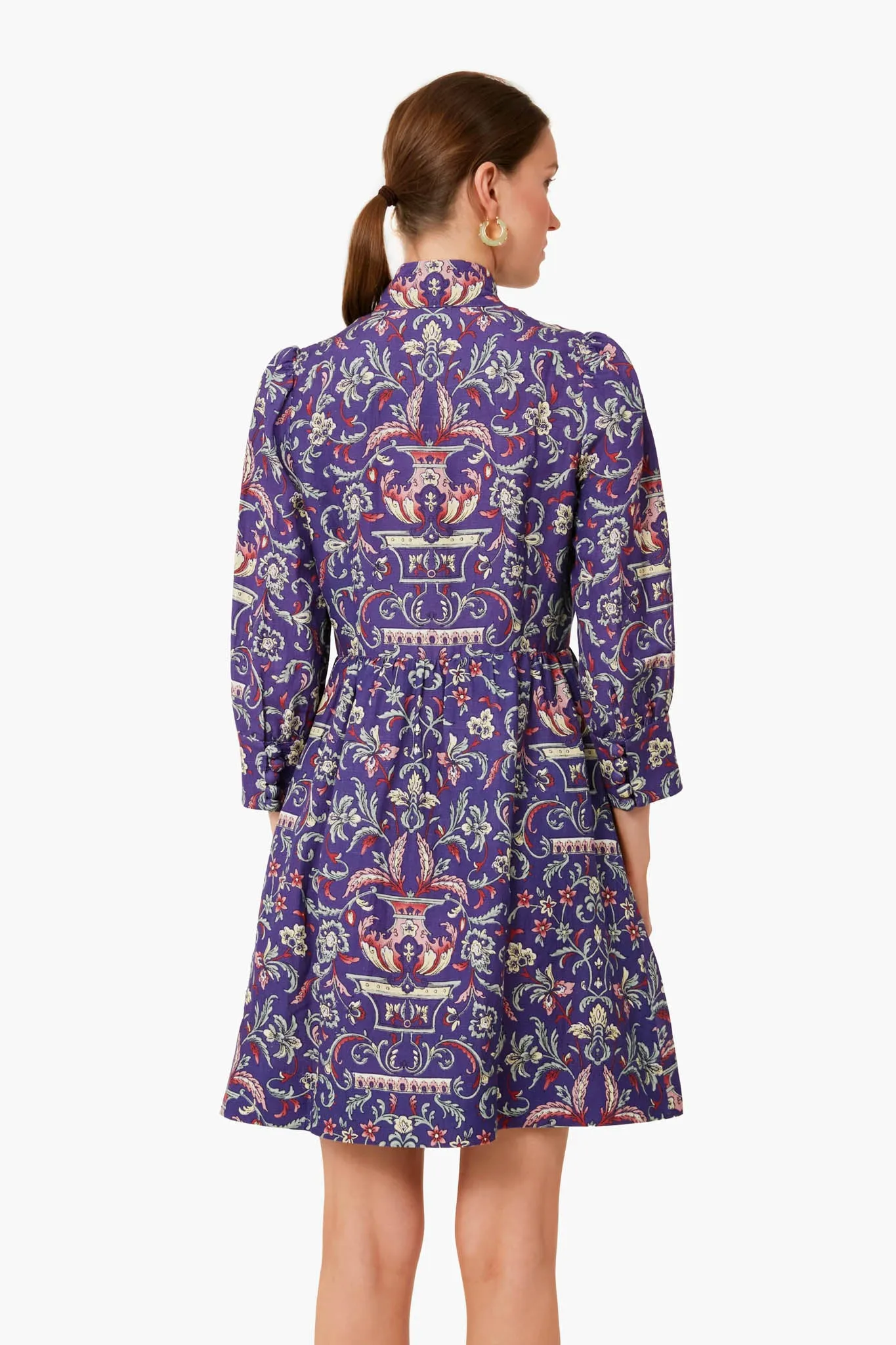 Avignon Aubergine Eliana Dress