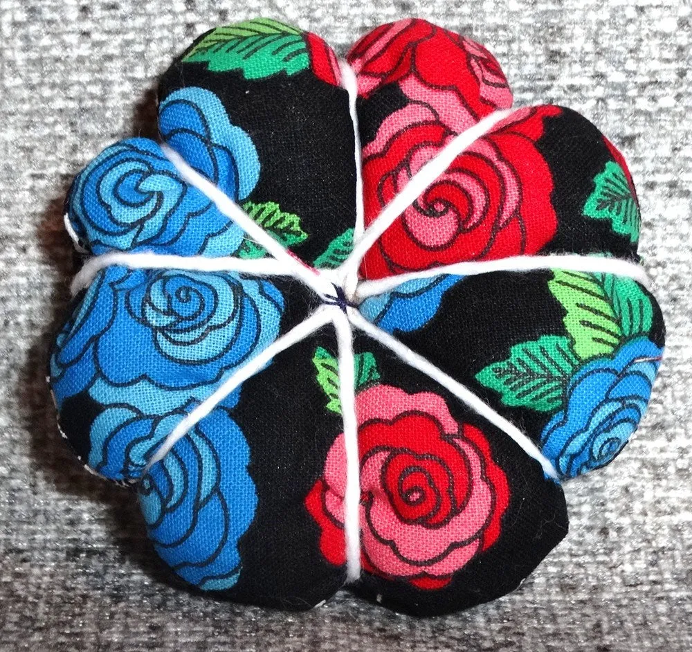 Bicycle Print Pin Cushion