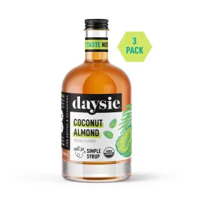 Coconut Almond Syrup 3-Pack