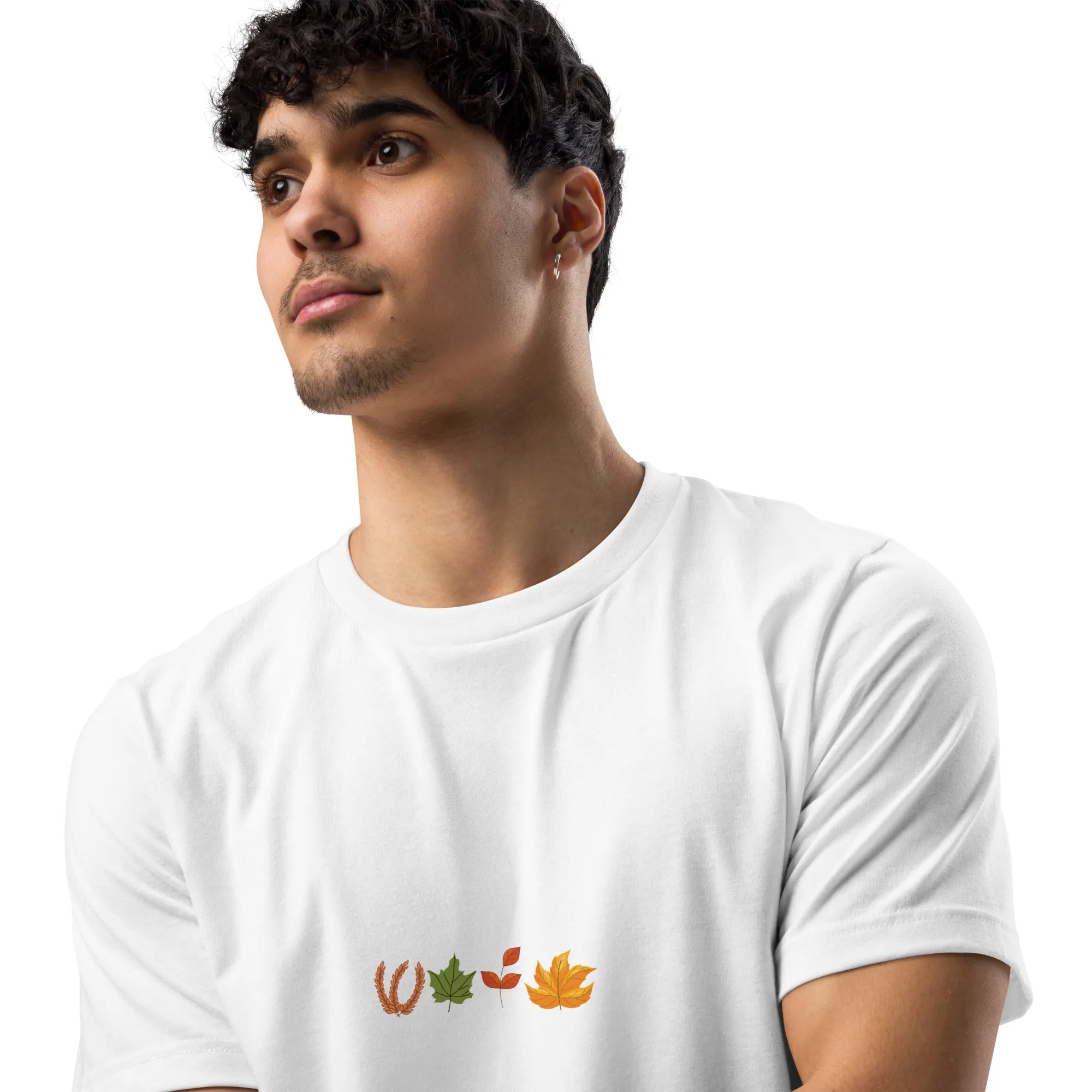 Fall Thanksgiving Graphic Men Staple Eco T-shirt