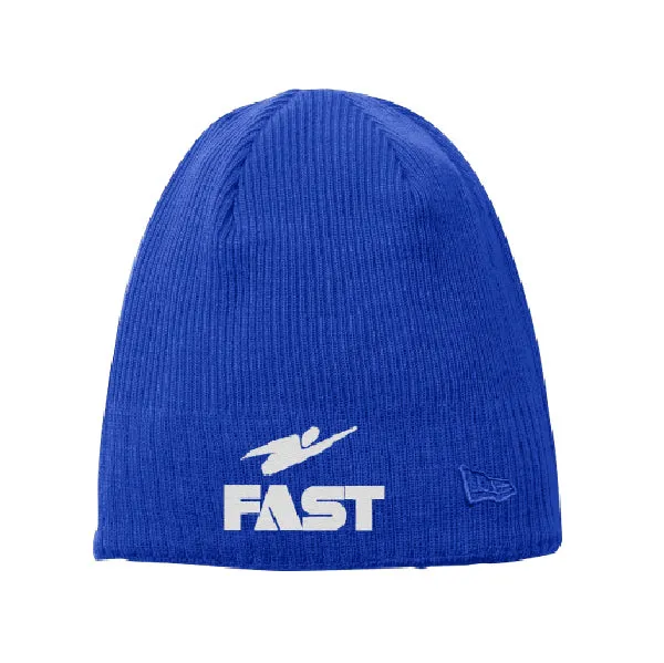 Fast Embroidered Beanie