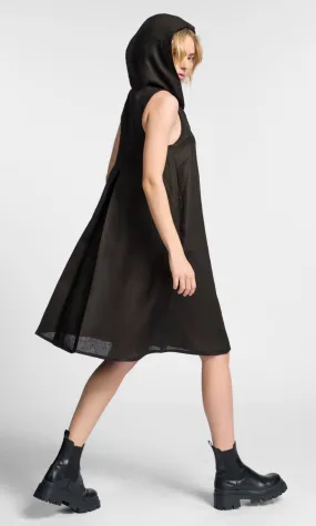 Inverted Pleat Mini Dress