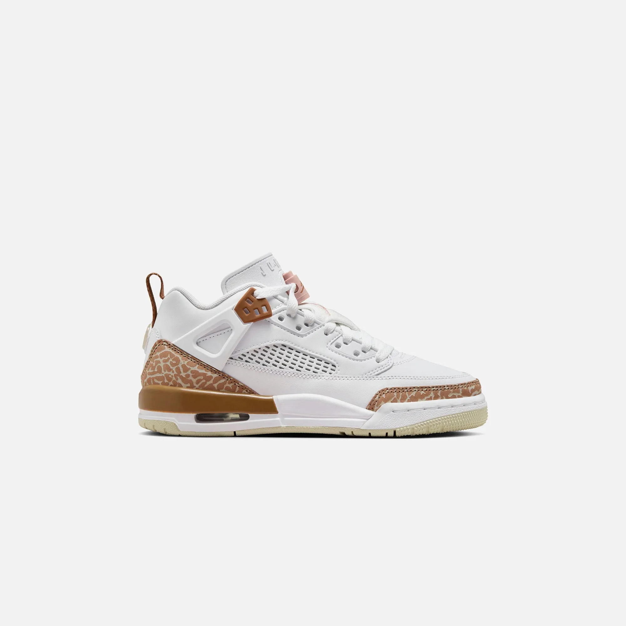 Jordan GS Spizike Low - White / Pink Oxford / Archaeo Brown