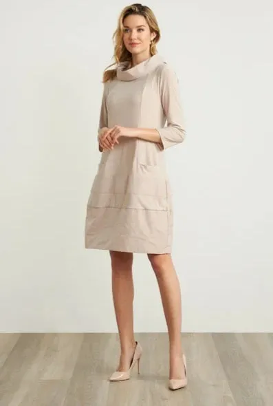 Joseph Ribkoff 3/4 Sleeves Round Neck Dress