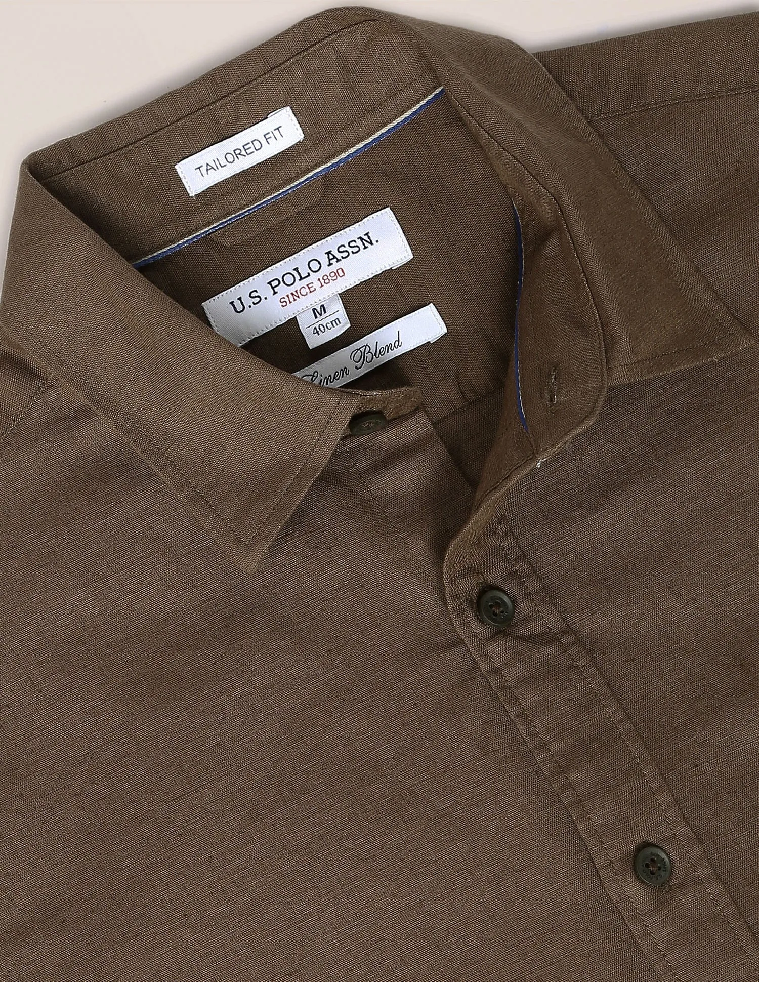 Linen Cotton Tailored Shirt