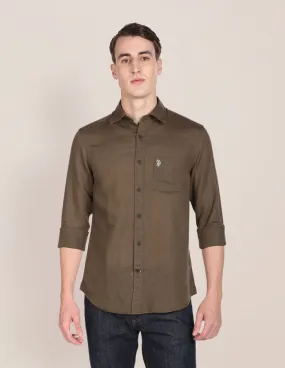 Linen Cotton Tailored Shirt