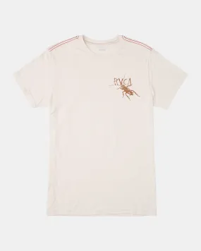 Live On Tee - Antique White