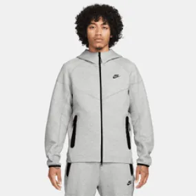 Men's Nike Sportswear Tech Fleece Windrunner -DK GREY HEATHER/BLACK