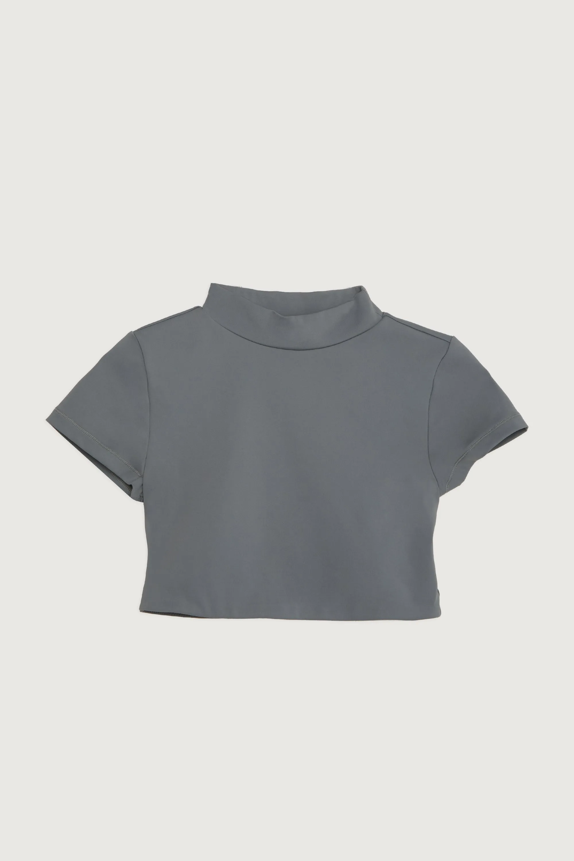 MOCKNECK SWIM TOP