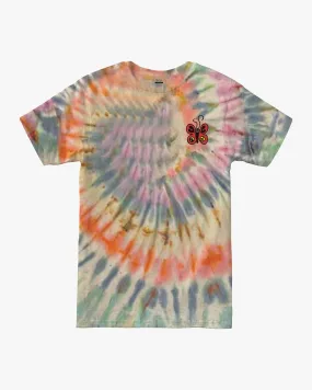 Natural Tie-Dye Tee - Rainbow Tie Dye