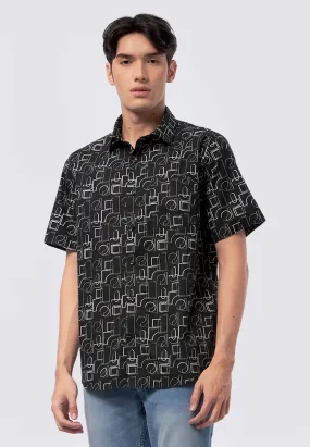 Regular Fit Printed Short Sleeve Shirt