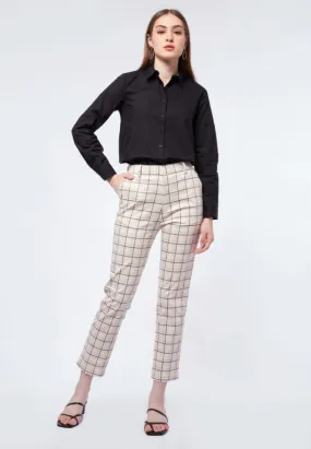 Regular Fit Printed Trousers