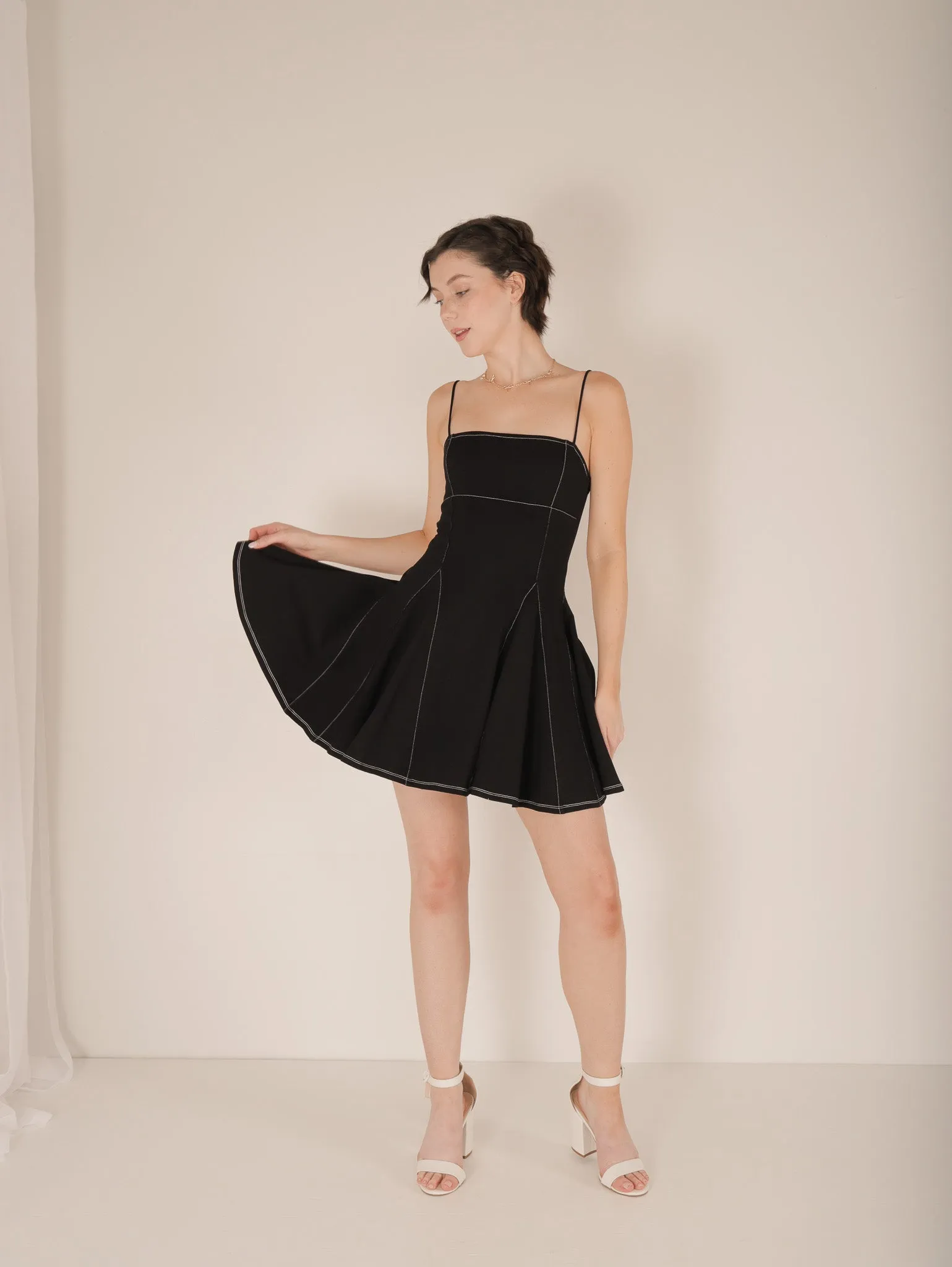 Selah Stitch Flare Dress