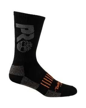 Timberland Pro Big Logo Half Cushion Crew Sock 3 Pack