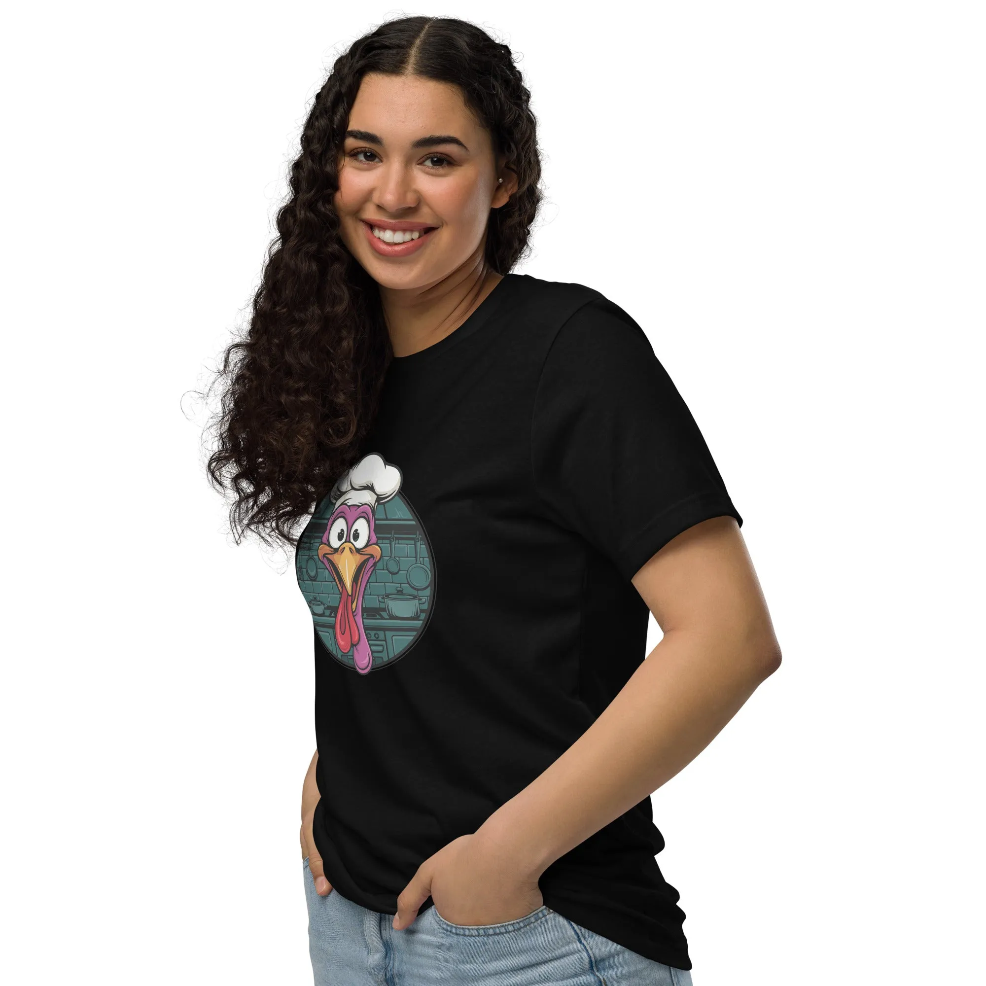 Turkey Head Graphic Women Staple Eco T-shirt