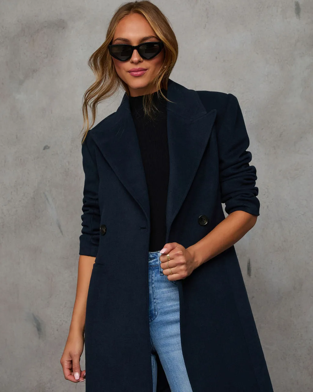 Winston Blazer Wool Coat