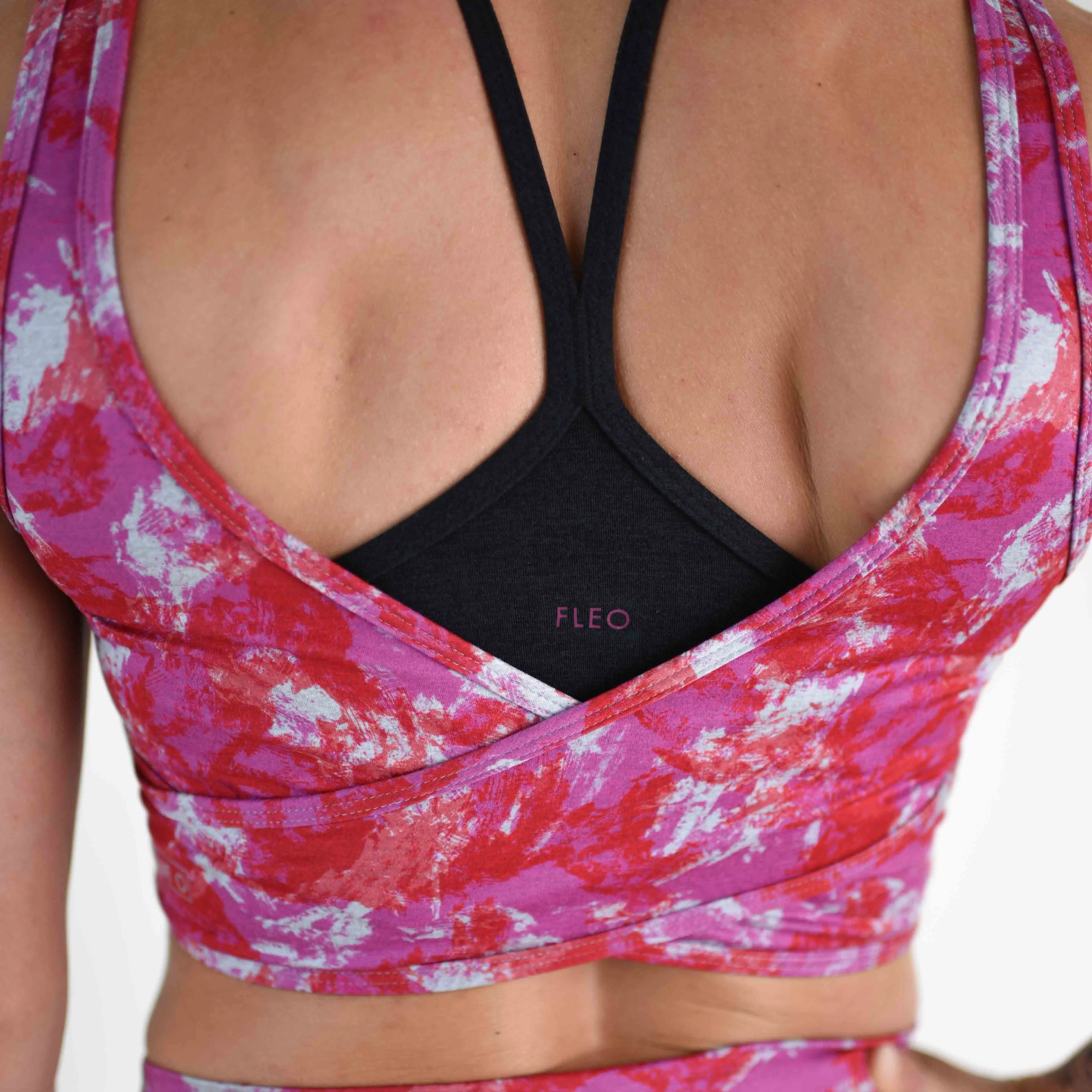 Wrap Crop Tank - Fitted